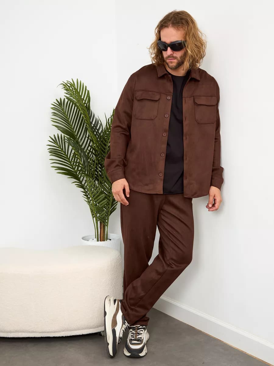 костюм двойка с брюками повседневный