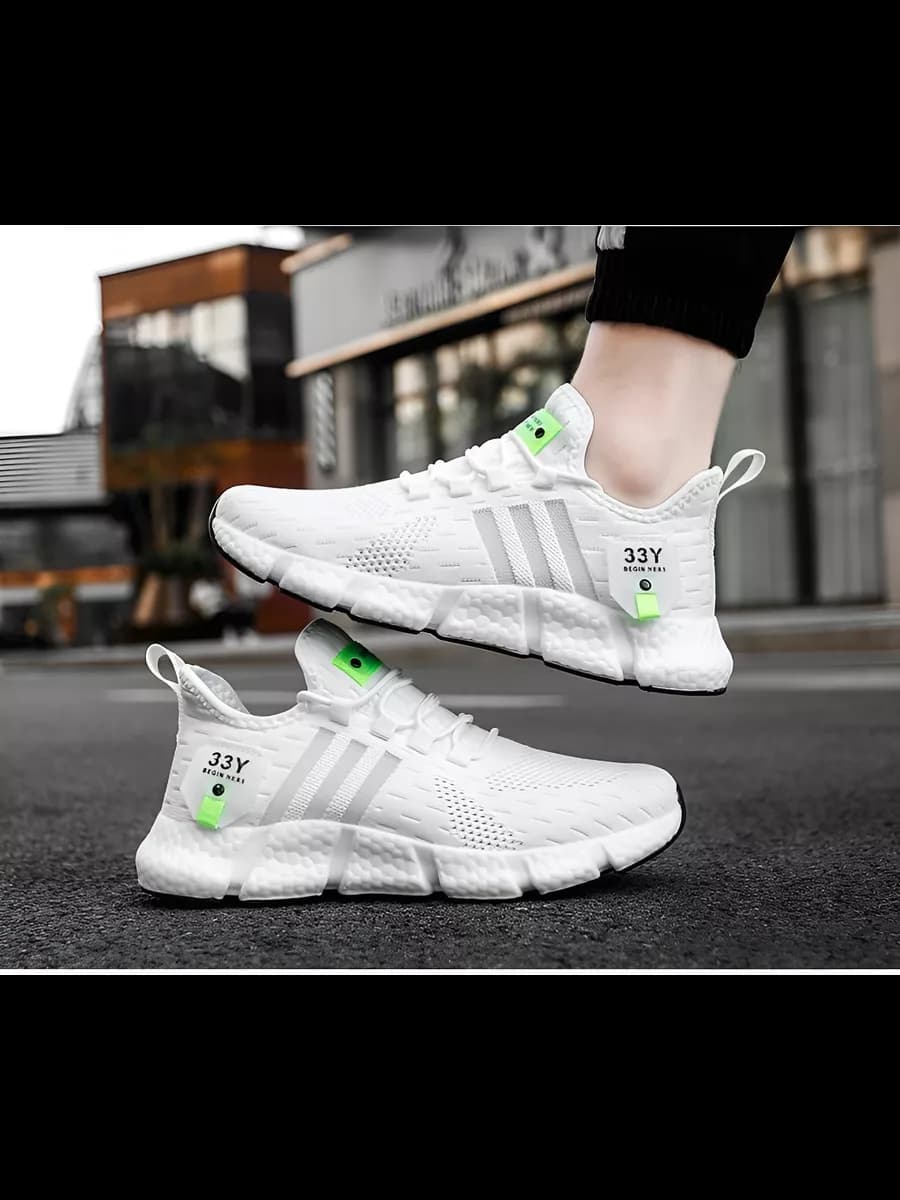 Кроссовки повседневные дышащие легкие для спорта и фитнеса