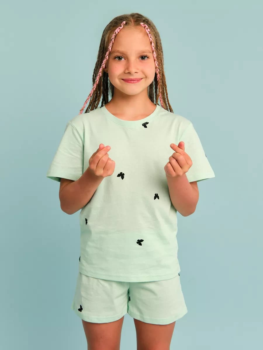 Пижама с шортами