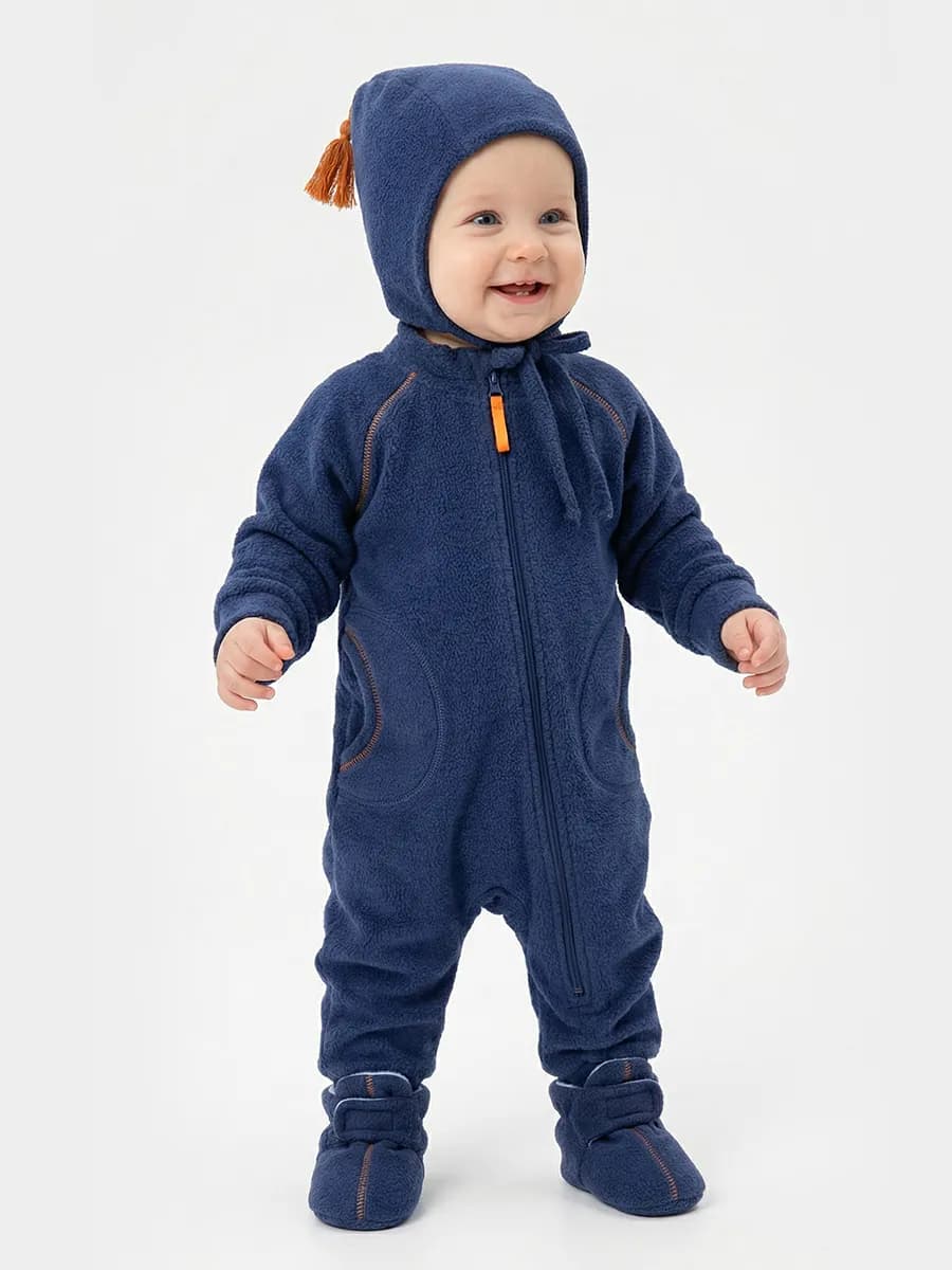 Комбинезон детский флисовый поддева Комфи