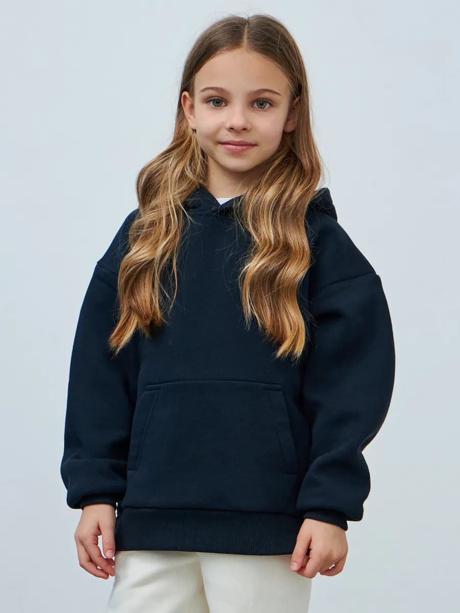 Худи детское оверсайз теплое с начесом