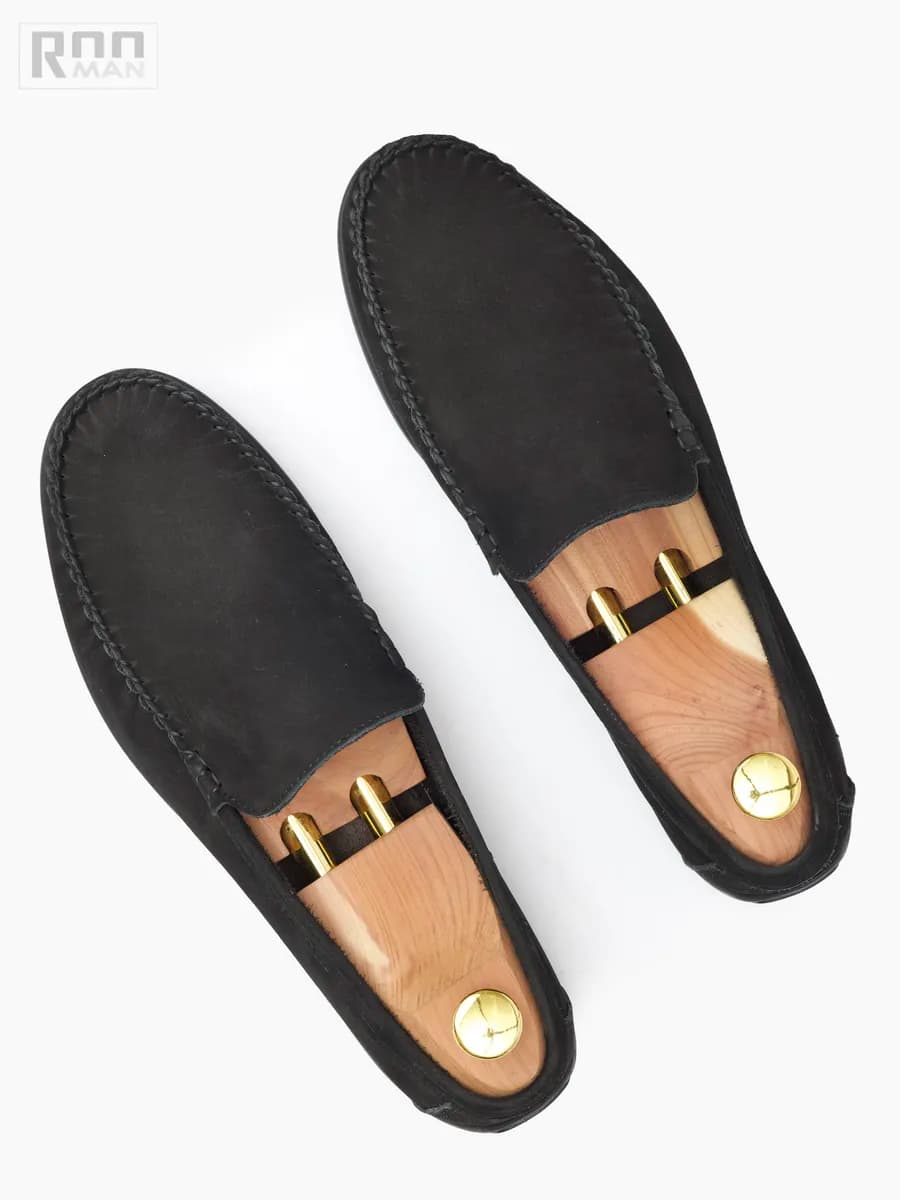 Мокасины кожаные