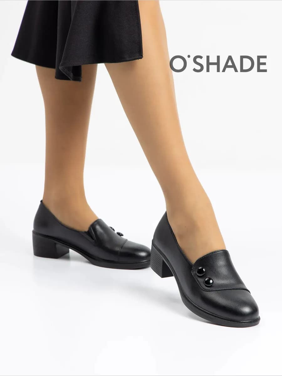 Туфли женские черные