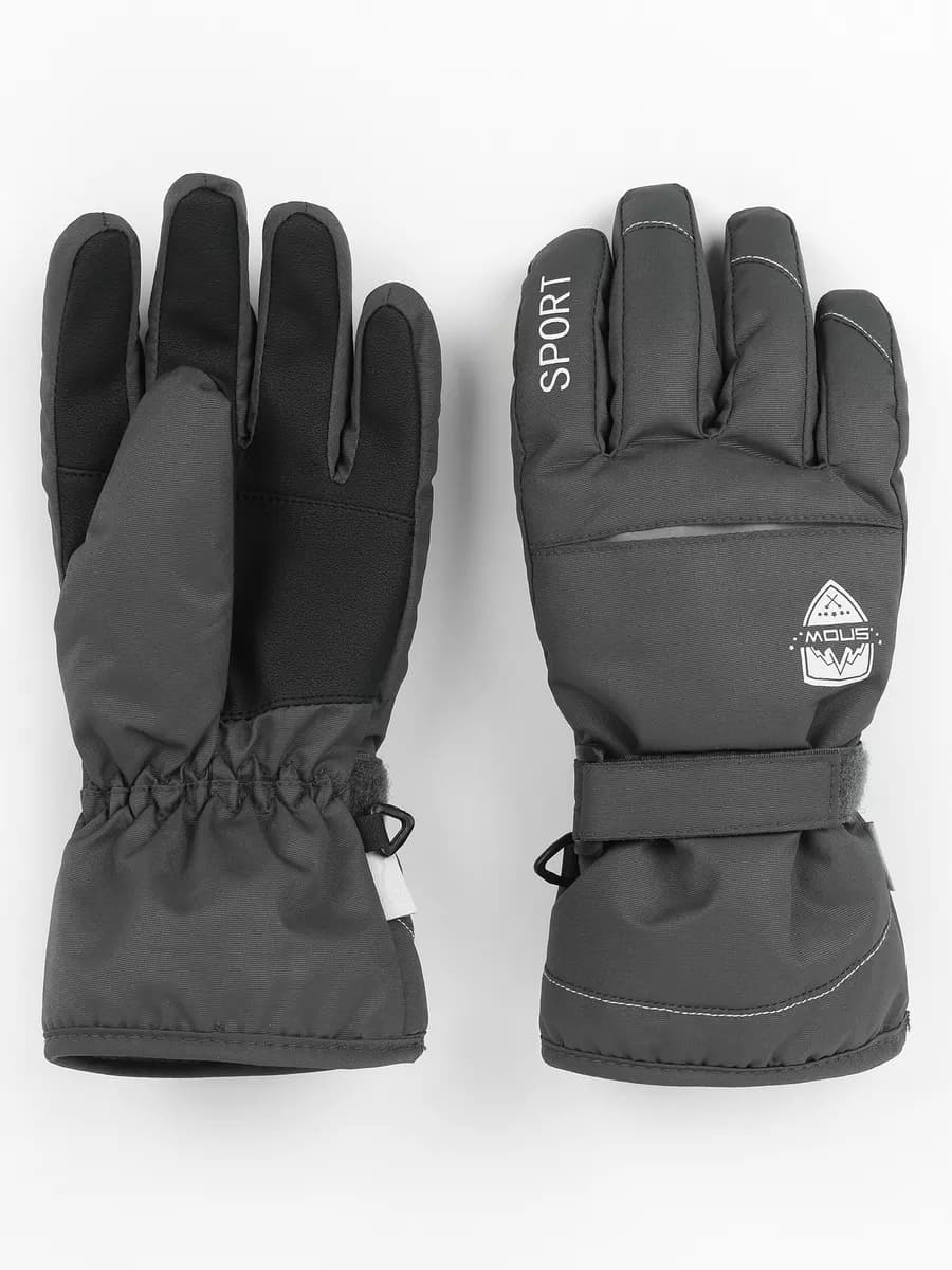 Перчатки детские непромокаемые на флисе до -30