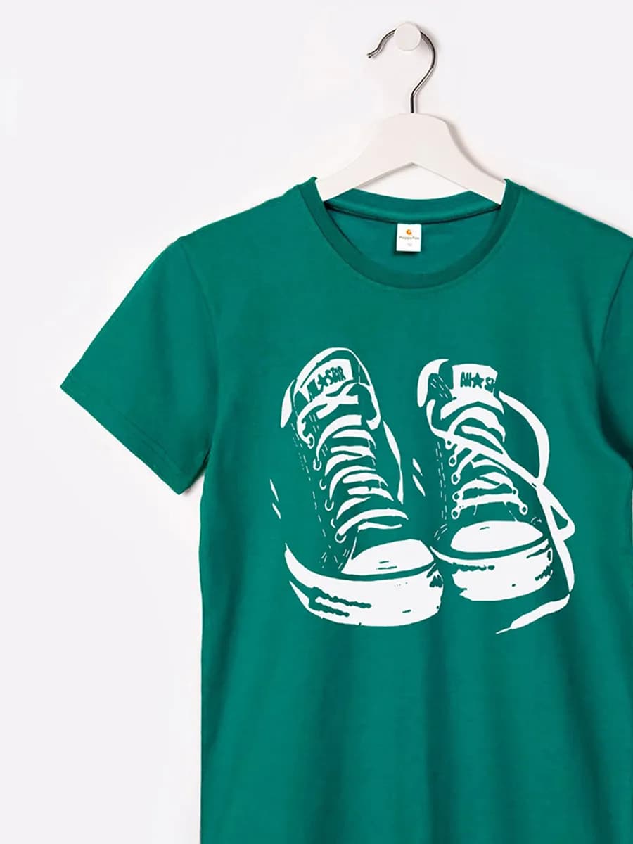 Футболка с принтом детская хлопковая