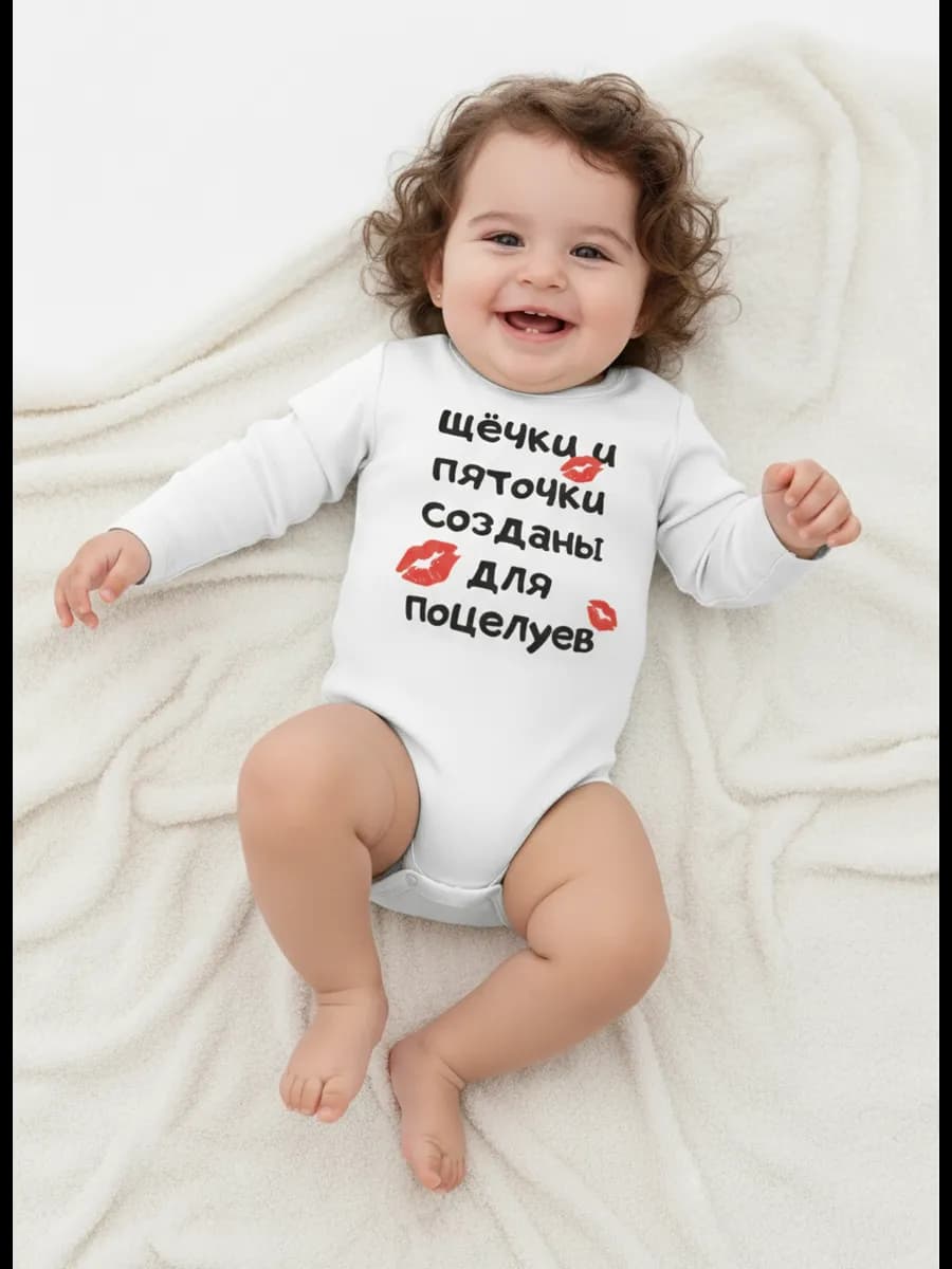 Боди для новорожденных полукомбинезон на фотосессию подарок