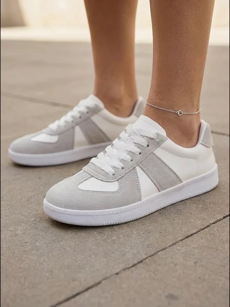 Кеды белые мягкие спортивные демисезон