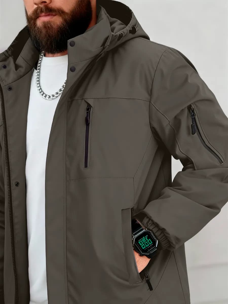 Куртка ветровка весенняя с капюшоном большие размеры