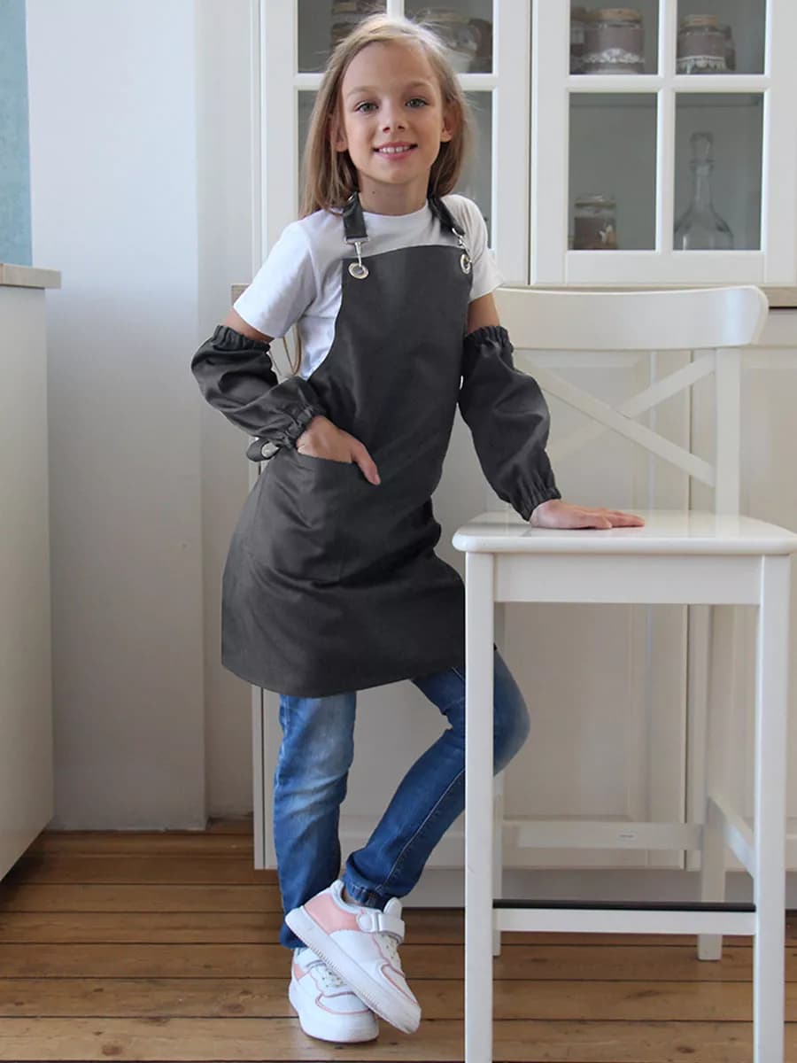 Фартук детский для трудов школьный