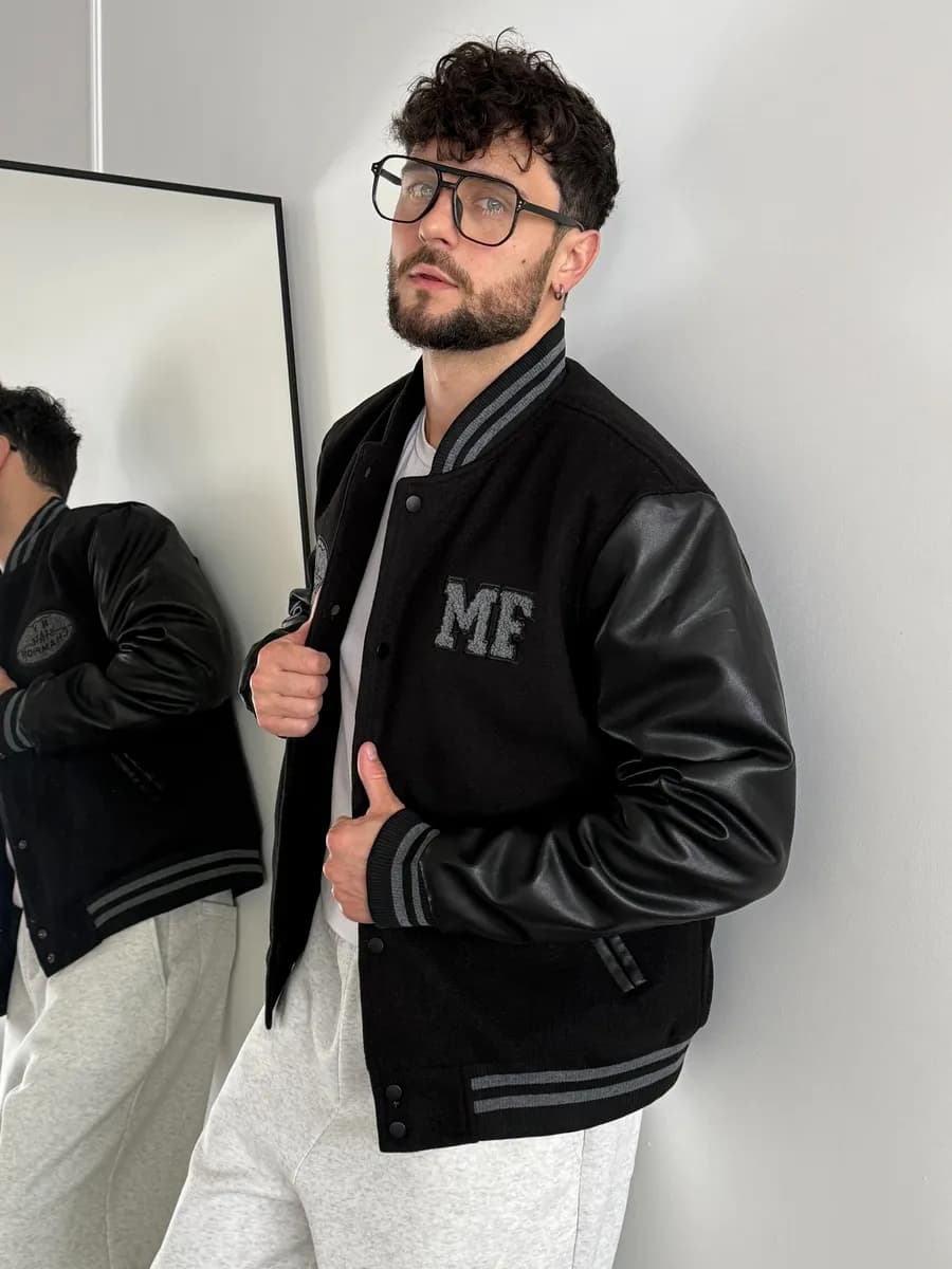 Куртка бомбер демисезонный утепленный оверсайз