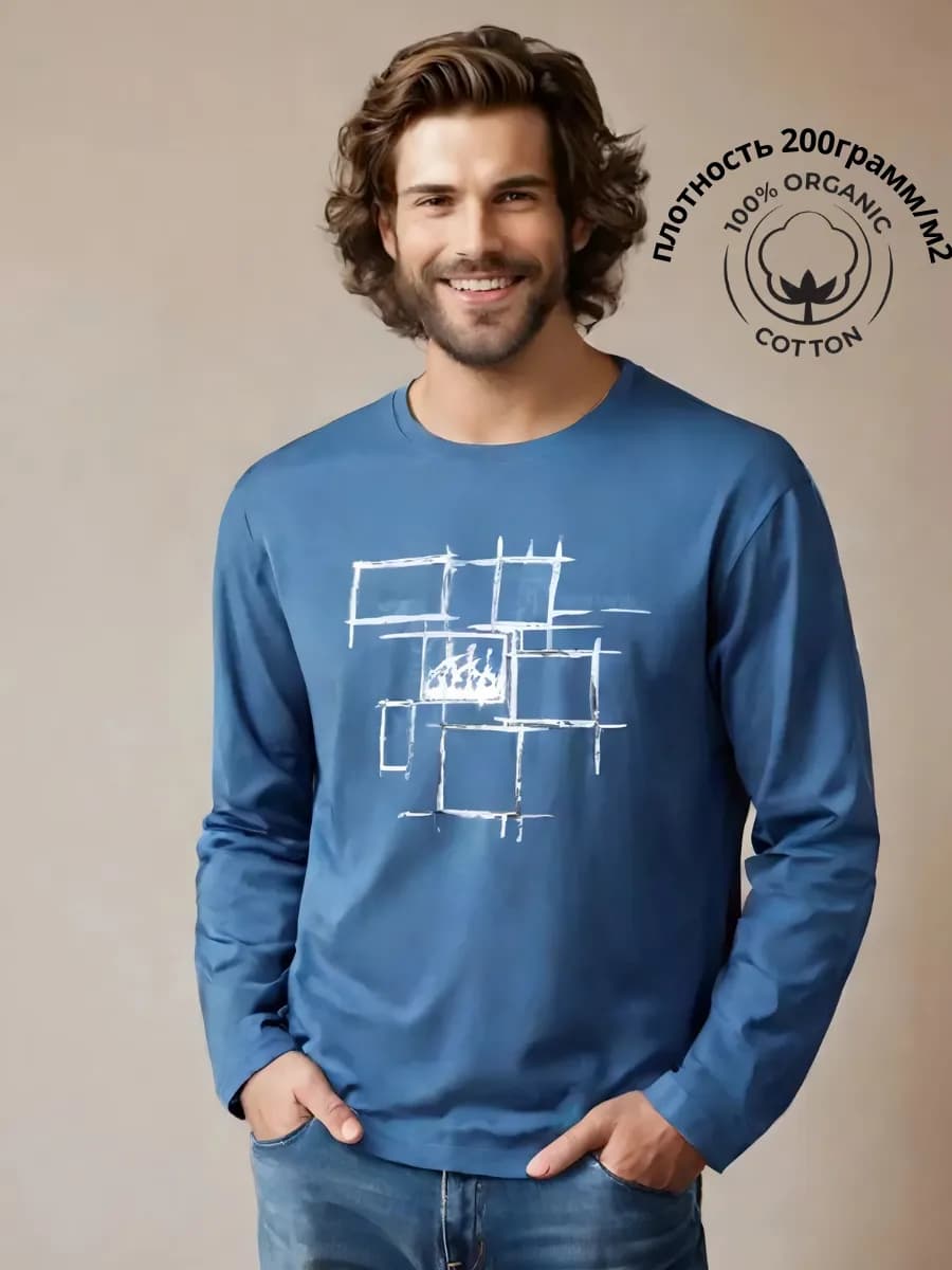 лонгслив футболка с длинным рукавом