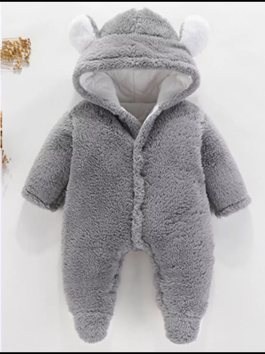Тёплый комбинезон для новорождённых