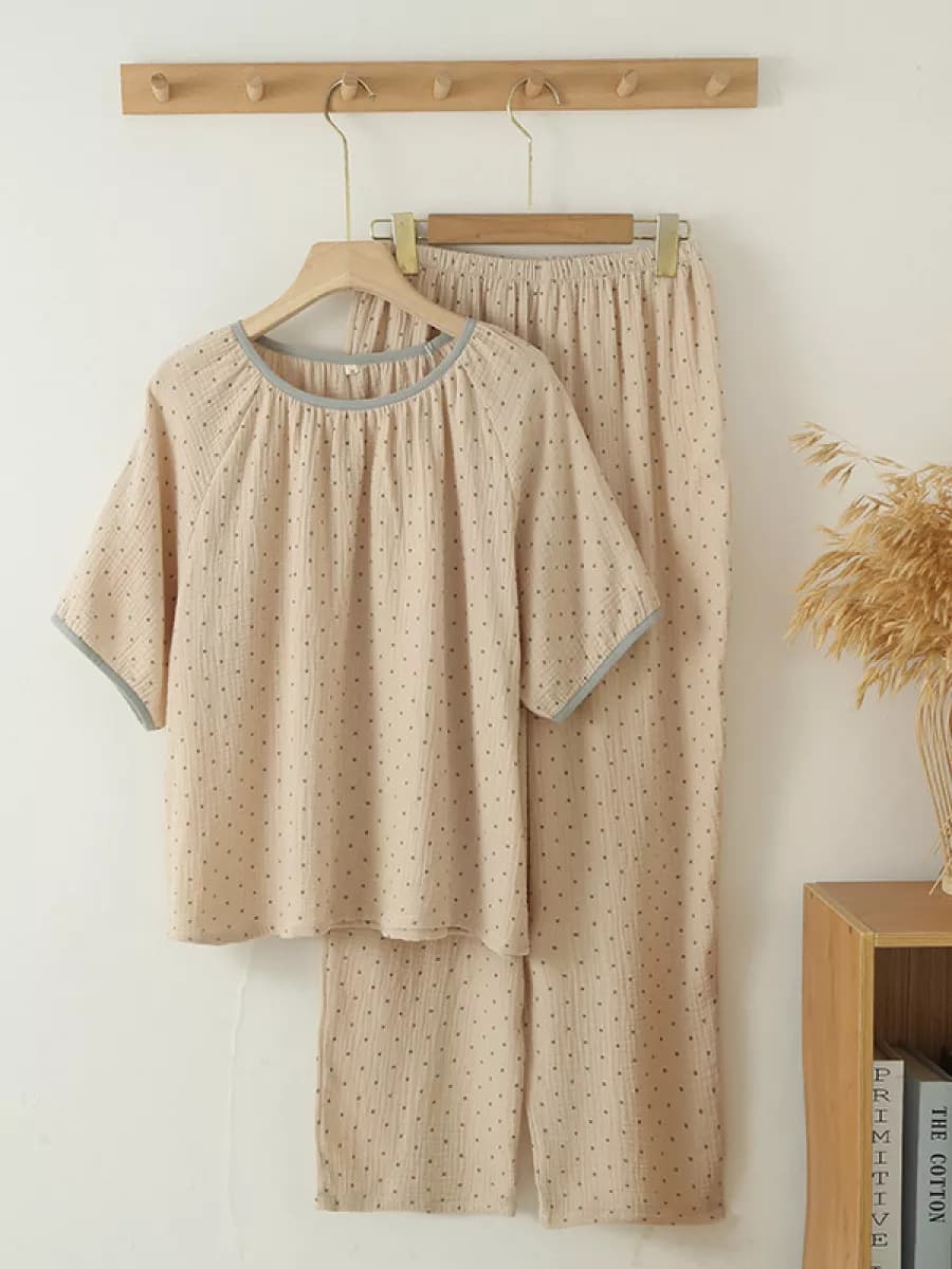 Пижама со штанами хлопок