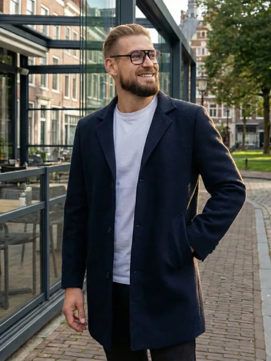 Пальто мужское демисезонное