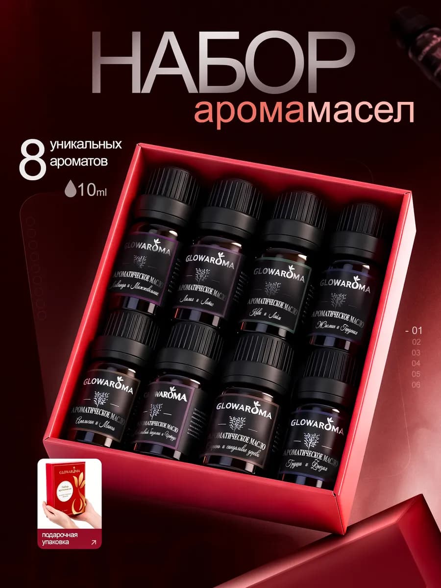 Эфирное аромамасло водорастворимое для дома и увлажнителя