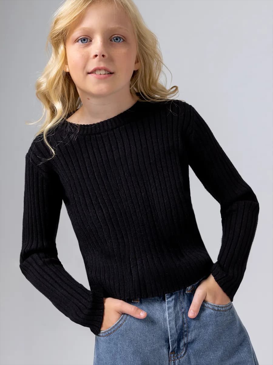 Джемпер вязаный