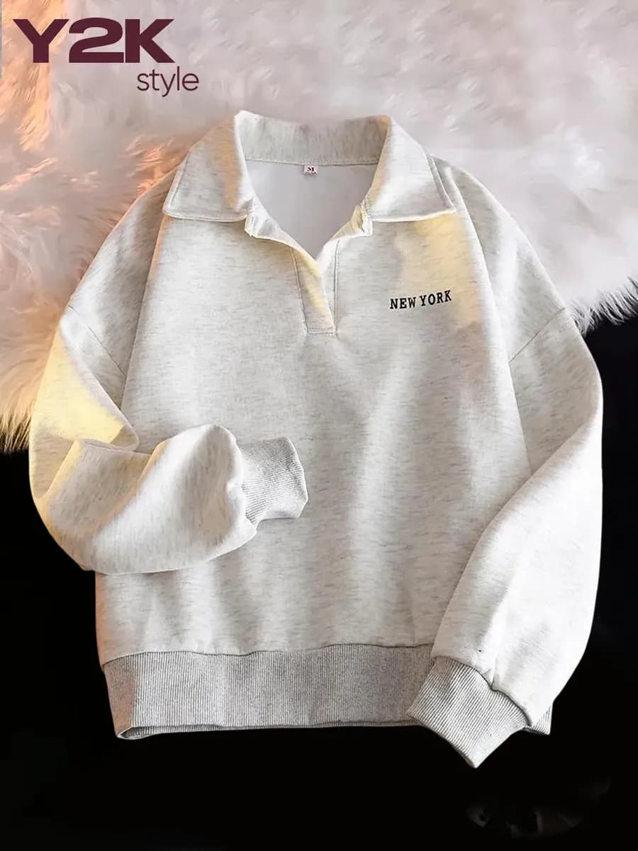 Свитшот женский оверсайз y2k