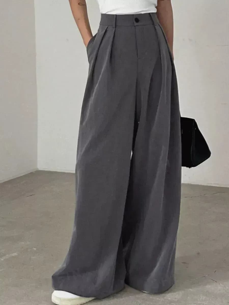 Брюки широкие палаццо