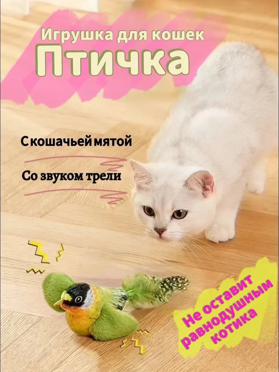 Птичка для кошек