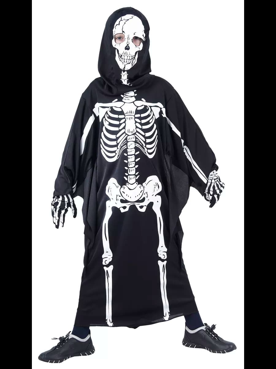 Карнавальный костюм скелета детский