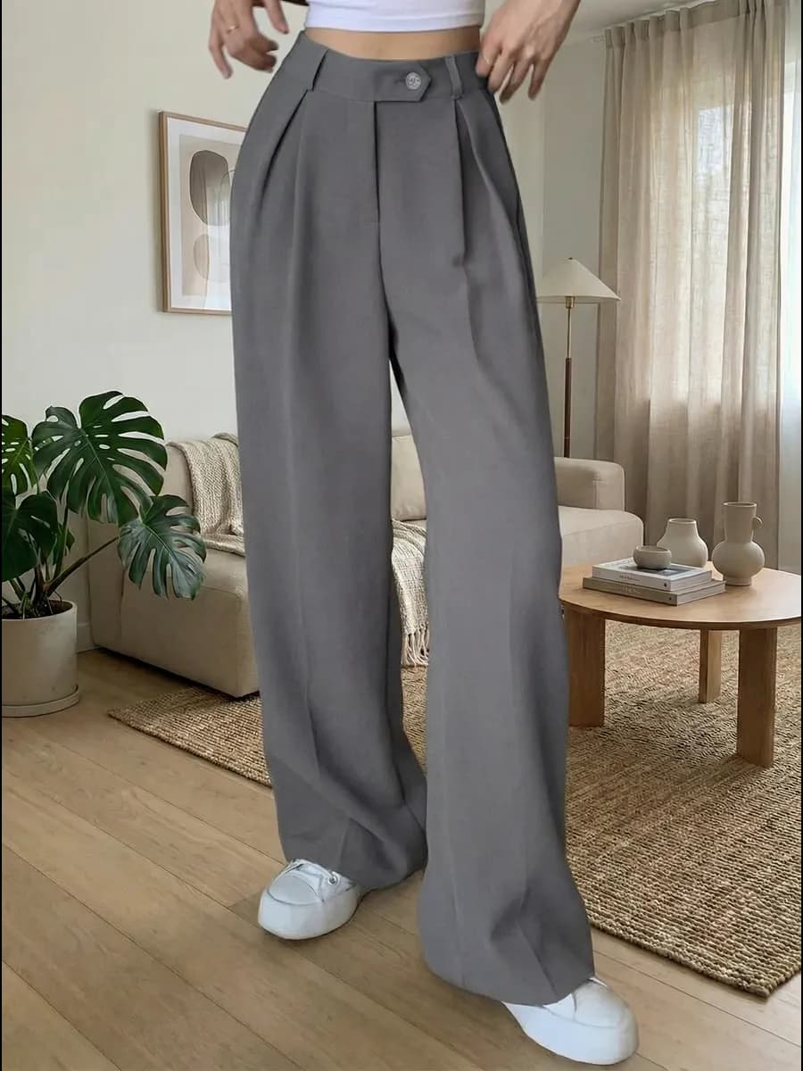 Брюки классические палаццо