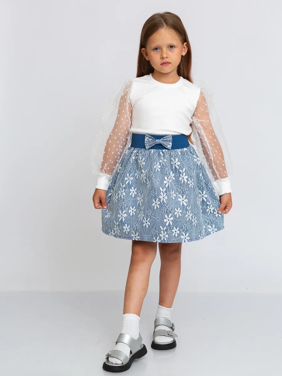 Юбка на резинке в детский сад