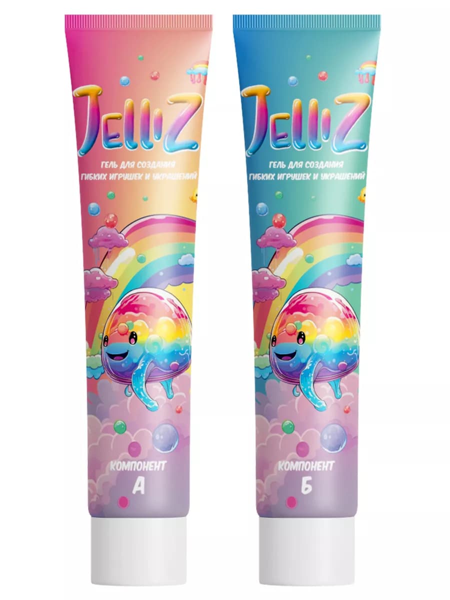 Джеллиз, набор геля для гибких игрушек, таба сквиш