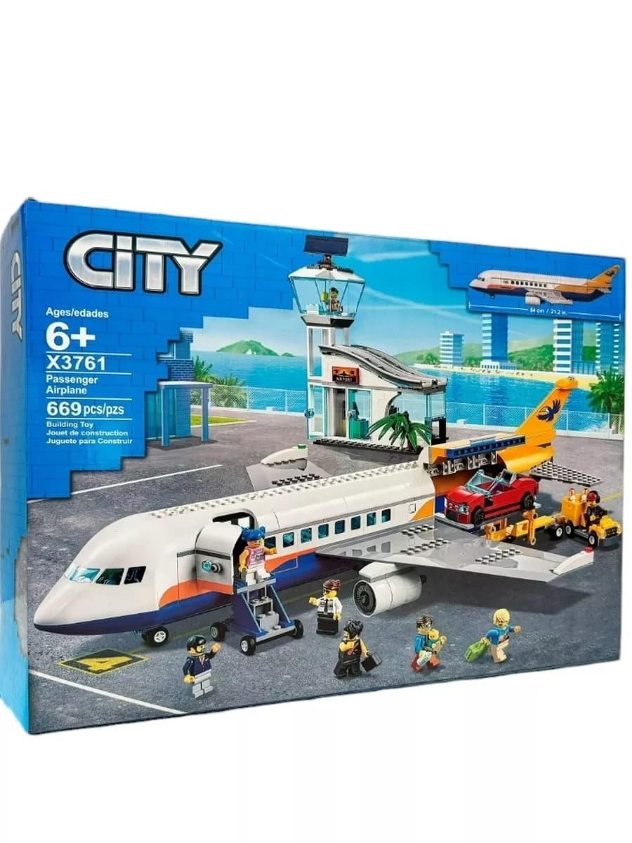 Конструктор Сити Пассажирский самолёт