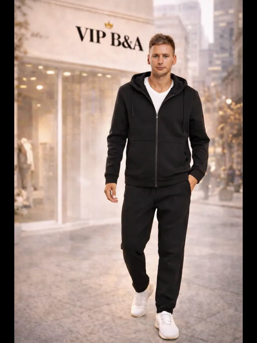 Спортивный костюм теплый с флисом