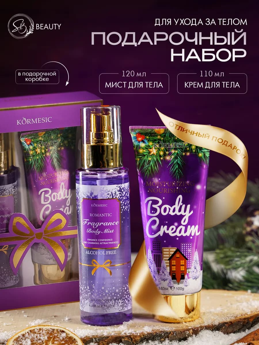 Новогодний набор косметики