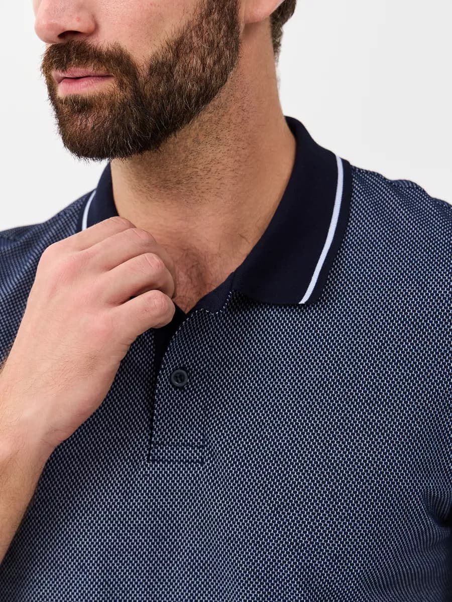 Футболка поло хлопок с коротким рукавом