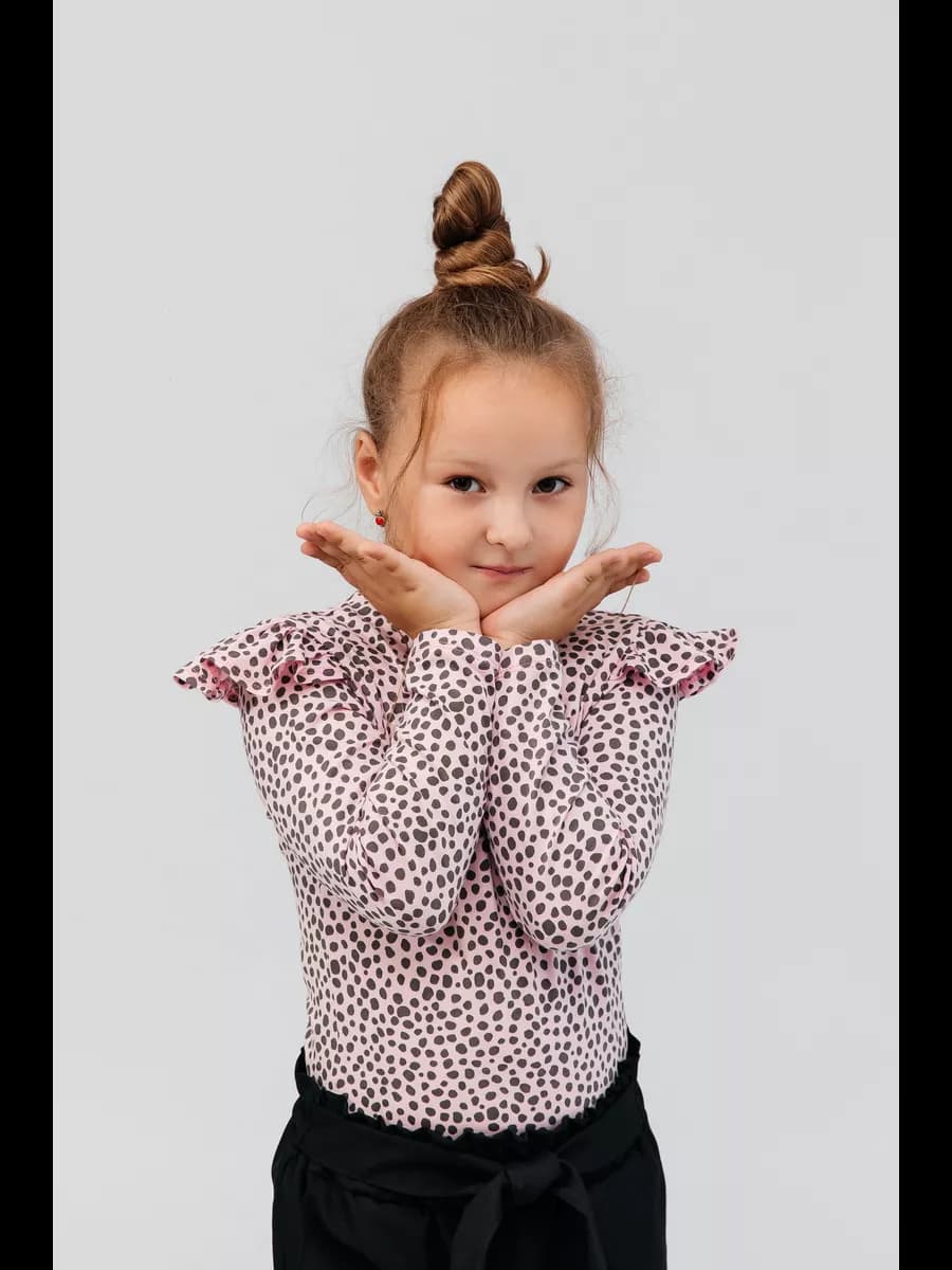 Лонгслив трикотажный с крылышками