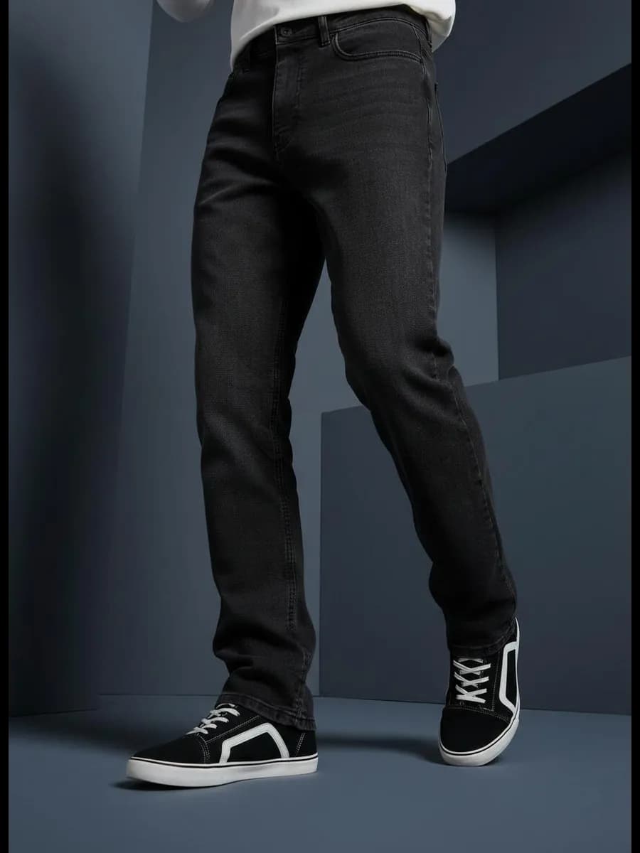 Классические прямые джинсы