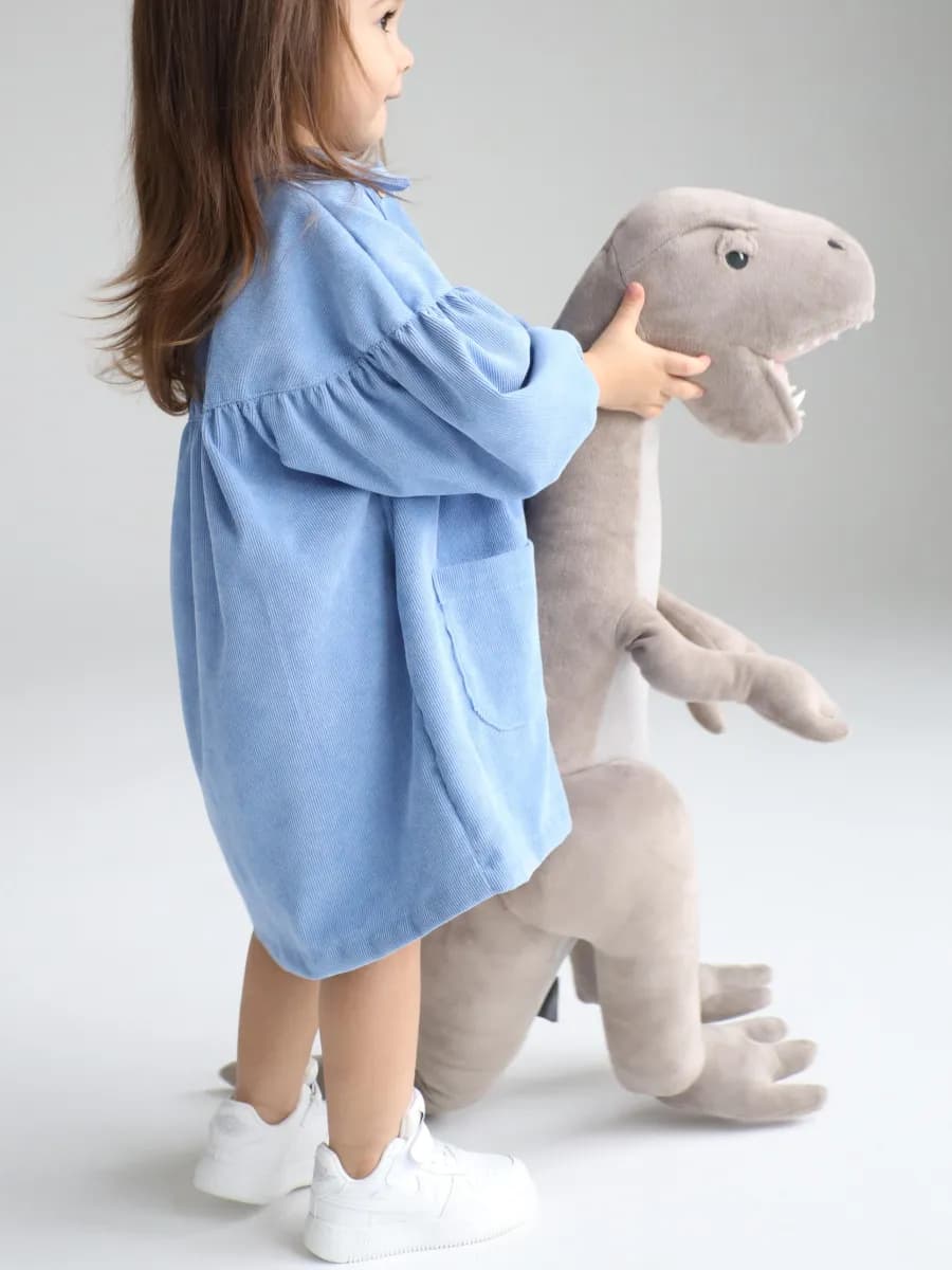 Платье для девочки вельветовое