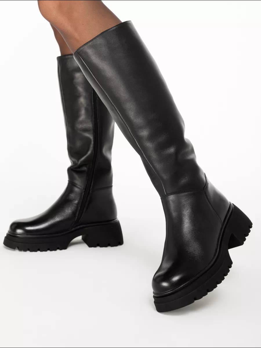 Сапоги женские зимние натуральная кожа