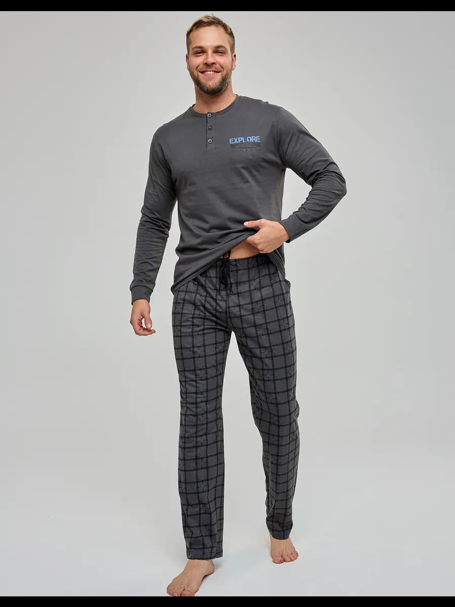 Турецкая пижама с брюками на новый год