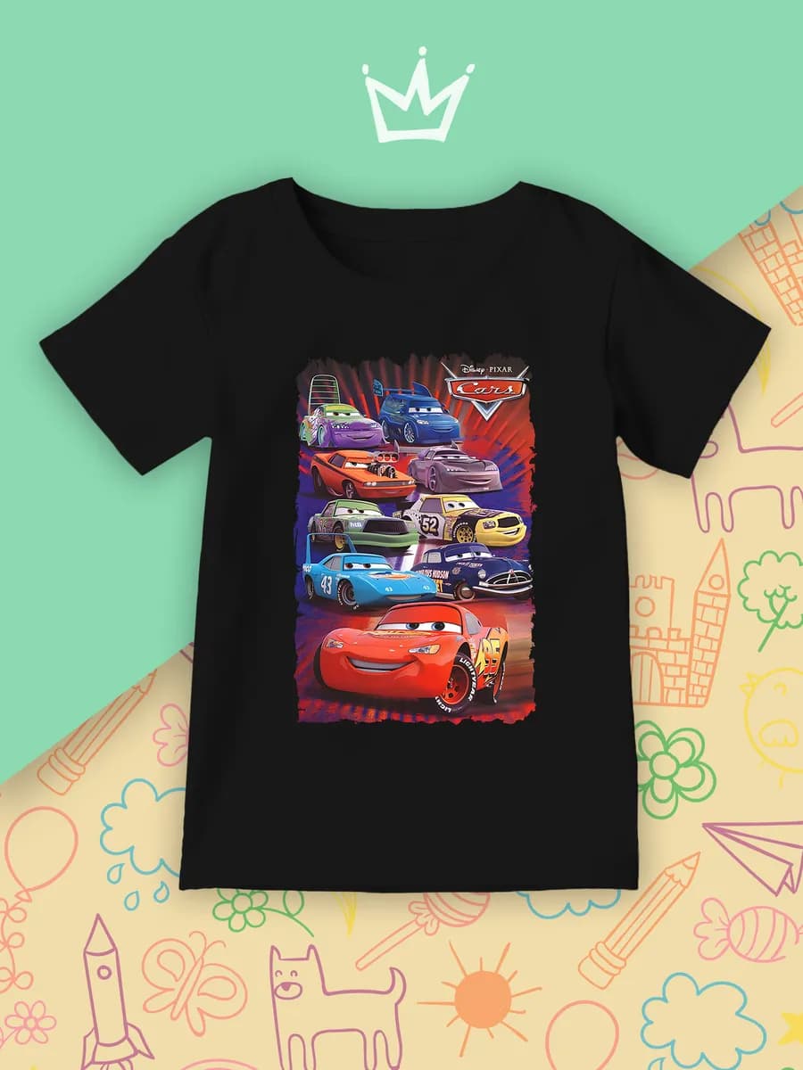 Футболка Молния МакКуин Тачки Disney Pixar Детская одежда