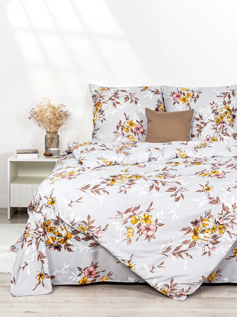 Постельное белье 1.5 спальное полисатин