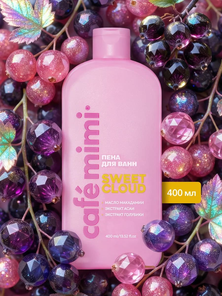 Пена для ванн "SWEET CLOUD", 400 мл
