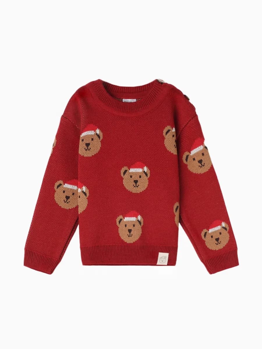 Детская новогодняя кофта для новорожденных