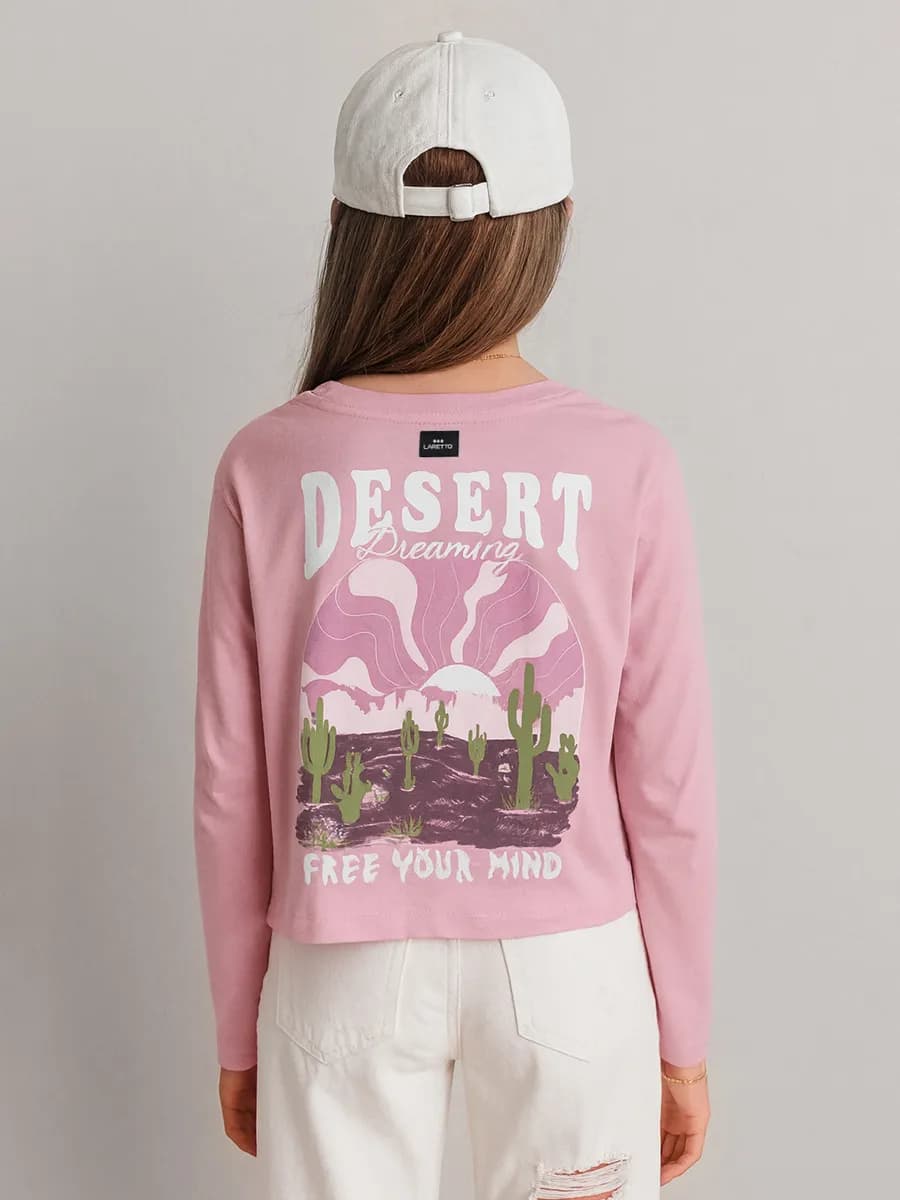 Лонгслив для девочки