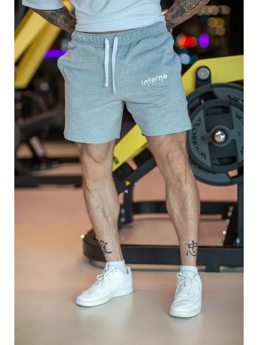 Шорты спортивные мужские, укороченные
