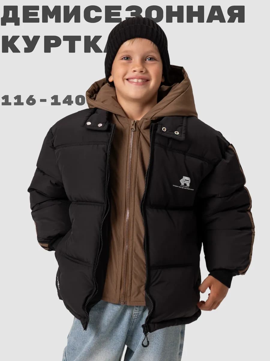 Куртка демисезонная с капюшоном