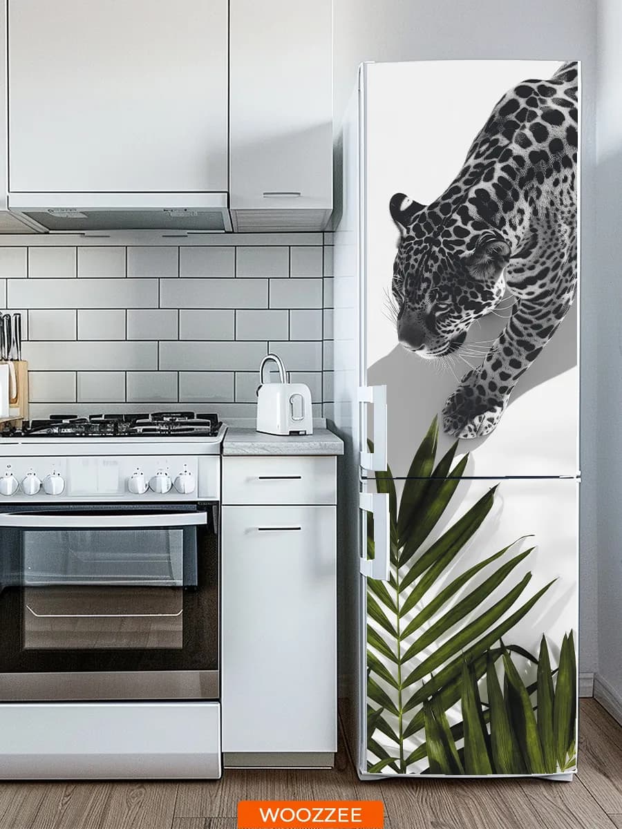 Интерьерная наклейка на холодильник декор для кухни