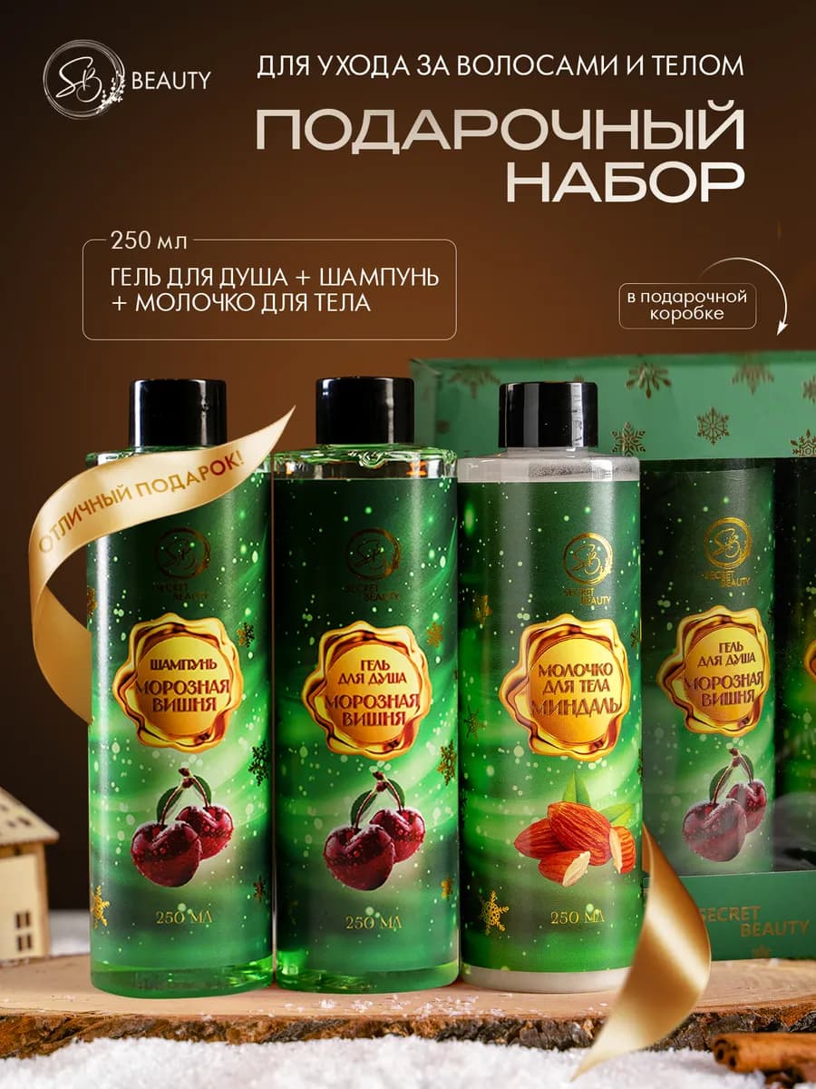 Подарочные боксы с косметикой бьюти бокс