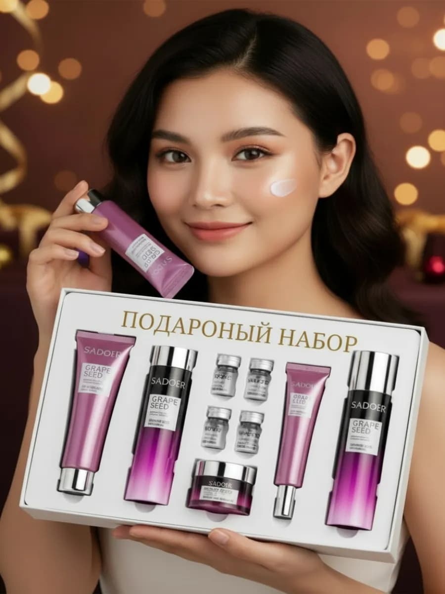 Набор уходовой косметики для лица подарочный