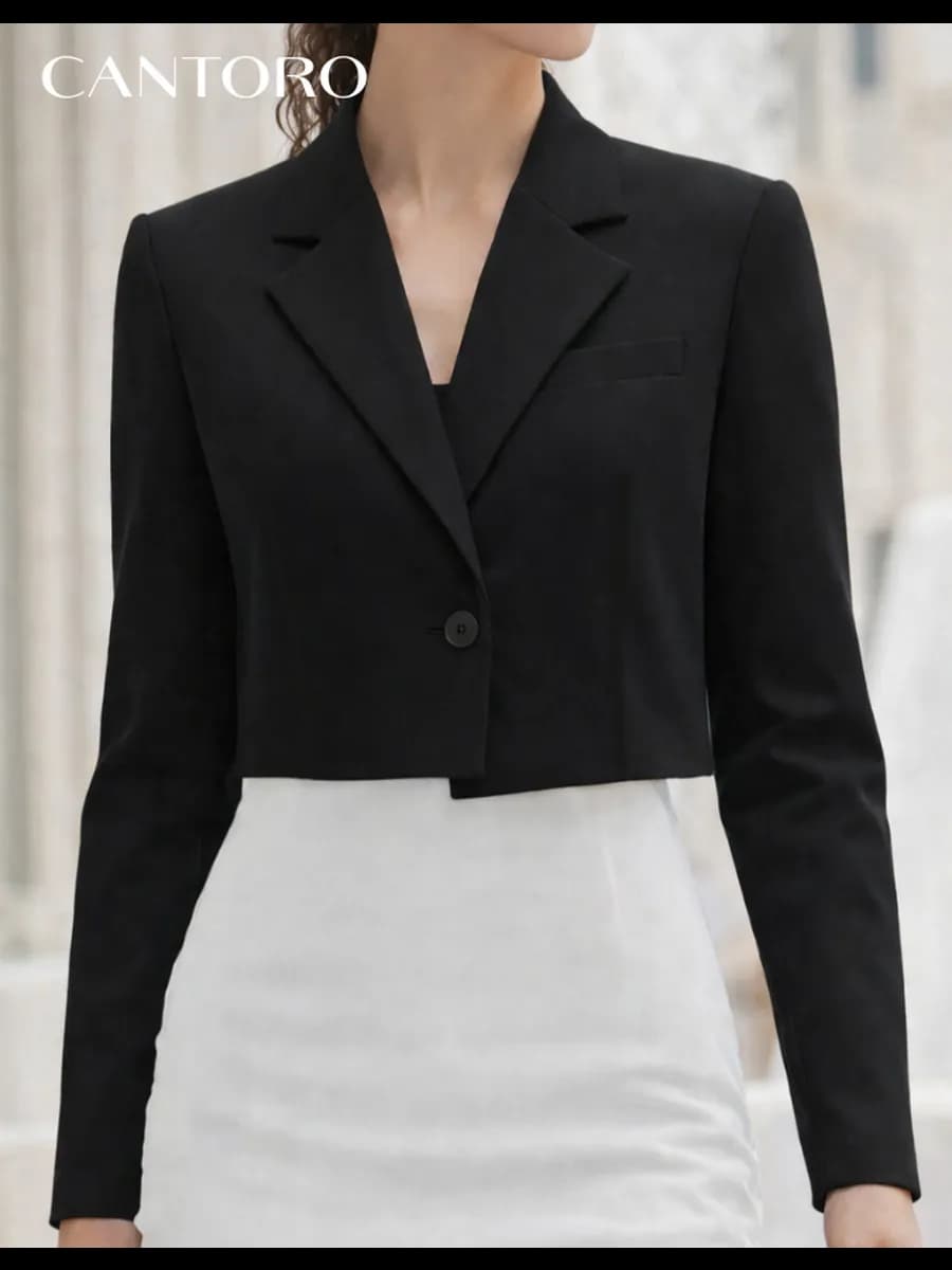 Пиджак укороченный жакет