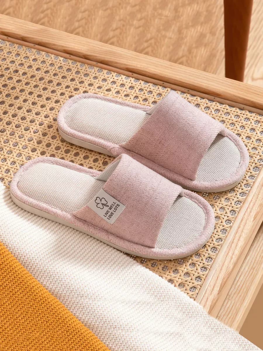 Тапочки домашние открытые мягкие