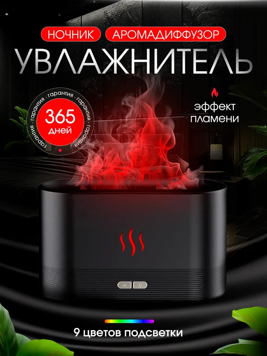 Увлажнитель воздуха ночник для дома