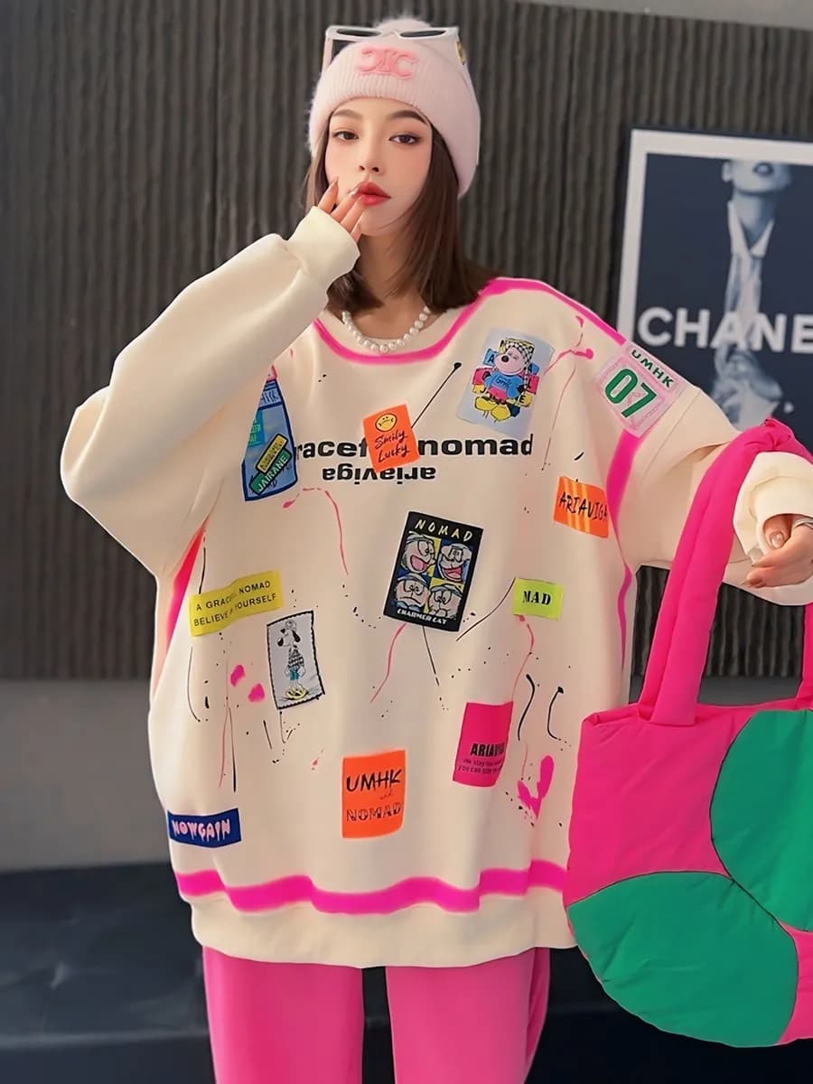 Свитшот оверсайз